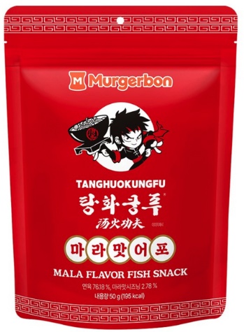 머거본)탕화쿵푸 마라맛 어포50g